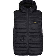 Barbour Ousten Hooded Gilet - Black