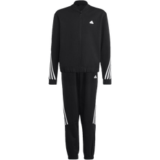 Verde Chándales Adidas Junior Future Icons 3-Stripes Tracksuit - Black/White