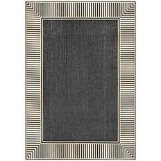 Gray Carpets Nuloom Cabana GBCB02 Gray 48x72"