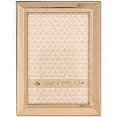 Lawrence Frames 3x5 Gold Metal Classic Bevel Picture Photo Frame
