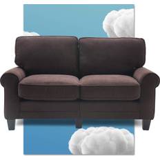 Brown Sofas Serta 61" Loveseat Sofa