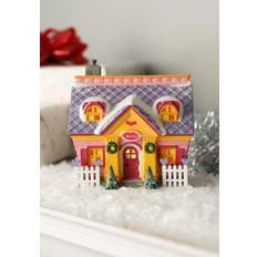 Pink Decorative Items Department 56 Minnie's House Ceramic Weihnachtsschmuck