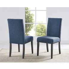 RH Chairs RH Roundhill Biony Blue Kitchen Chair