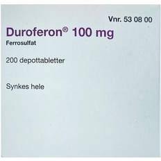 Duroferon 100 mg Håndkøb, apoteksforbeholdt 200