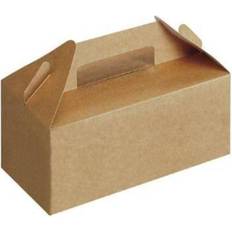 Transportæske Brun 228x122x97 mm 125 Stk Håndtag