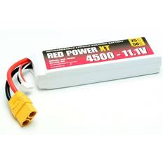 Red Power Modelbyggeri-batteripakke LiPo 11.1 V 4500 mAh Softcase XT90