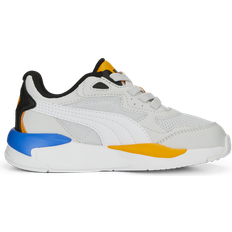 Puma x ray ac Puma Kid's X-ray Speed Ac PS - Feather Gray White Victoria Blue Zinnia