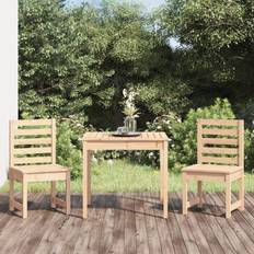 vidaXL 3-tlg. Garten-bistro-set Café-Set, 1 Tisch einschl. 2 Stühle
