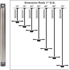 Bronze Fans Kichler Fan Down Rod 18