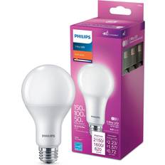 Light Bulbs Philips 571521 18.5A21/PER/927/FR/P/E26/3WAY/T20 4/1PF Three Way LED Light Bulb