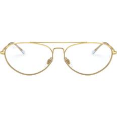 Ray-Ban Unisex Rb6454 Gold Clear Lenses 58-14