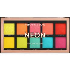 Neon smink ProFusion Neon 10 Skuggpalett