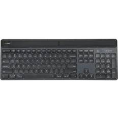 Targus Claviers Targus EcoSmart Clavier Collecte Durable D'énergie Antimicrobienne Bluetooth 5.0 QWERTY R.-U.