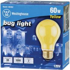 Westinghouse 0345299 60A19/Y/2 Standard Solid Ceramic Colored Light Bulb