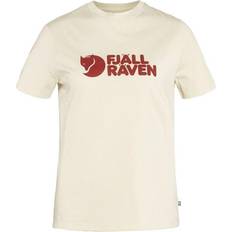 Fjällräven Logo Tee Chalk - White