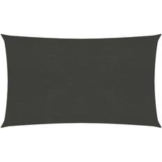 vidaXL Vela Parasole 160 G / m Antracite 6x8 M In Hdpe