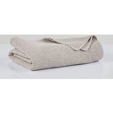 Mille Notti Sengetæpper Mille Notti Riposo Stone 260 x 260 cm Sengetæppe Grå, Beige, Naturfarvet (260x260cm)