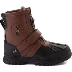 Polo Ralph Lauren Big Kid's Conquered Hi Boots - Chocolate/Black