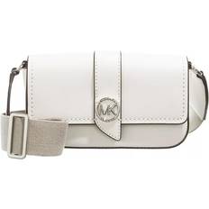 Michael Kors Greenwich Extra-Small Saffiano Leather Sling Crossbody Bag White One Size