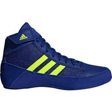 Adidas hvc Barnskor adidas Youth HVC 2 Wrestling Shoes - Ink/Solar Yellow/Ink