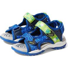 Geox Borealis Boy Sandal, Navy/Lime