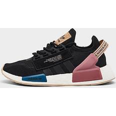 Adidas nmd r1 adidas Big Kids' Originals NMD R1 V2 Casual Shoes - Core Black/Core Black/Altered Blue