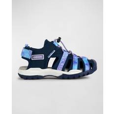 Geox J Borealis Girl Sandal - Navy/Lila