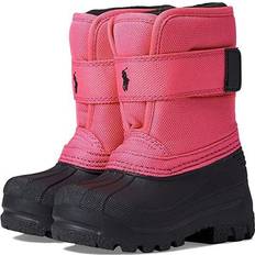 Girls - Pink Winter Shoes Polo Ralph Lauren Girls' Toddler Everlee Winter Boots Baja Pink/Black 12.0