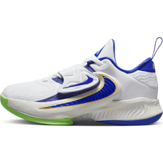 Yellow Basketball Shoes Children's Shoes Nike Zoom Freak 4 Summer Vibes - White