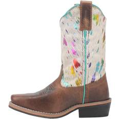 Dan Post toddler girls' rumi western broad square toe dpc2908