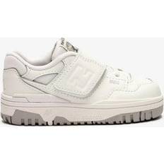 Zapatos para Niños New Balance 550 Bungee Lace Strap White Grey TD