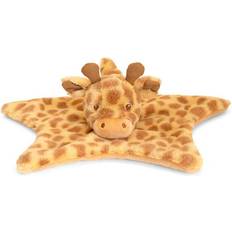 Baby Nests & Dekens Keel Toys Pluche knuffeldoekje/tuttel dier giraffe 32 cm