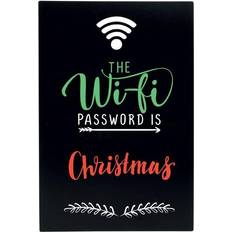 Securit chalkboard WiFi Silhouet Opslagstavle