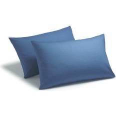 Blue Pillow Cases Charlotte Thomas 144 Count Poetry Dye Pillow Case Blue
