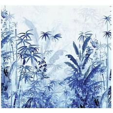 Blauw Behangen Komar Fotobehang Blue Jungle 300x280cm Blauw