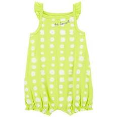 Carter's Baby Girls Baby Creeper, Newborn, Yellow Yellow