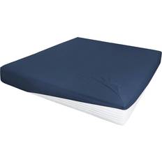 Bettlaken Jersey-Elastan Boxspringlaken Bettlaken Blau