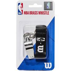 Grå Basketbolde Wilson Nba Brass Whistle With Lanyard, Grey, Unisex, Basketball Gear, WTBA5000NBA