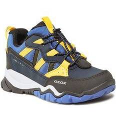 Geox Sneakers Montrack B.B Abx J26HBB 0FUCE C0335 Royal/Yellow Mörkblå Färgglad