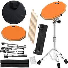 Drum pad Slint drum pad stand kit practice drum pad set with two different surfaces