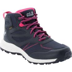 Jack Wolfskin Rosa Kinderschuhe Jack Wolfskin Outdoorschuhe WOODLAND dunkelblau/rosa Mädchen Kinder