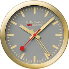 Mondaine Inredningsdetaljer Mondaine Analogue Gold/Grey Bordsklocka