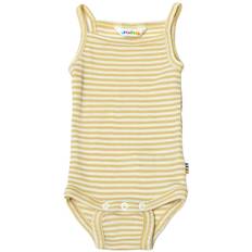 Joha body uld silke Joha Uld/silke stribet body Gul