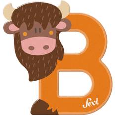 Sevi Bogstaver Børneværelse Sevi Letter B Animal Set