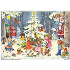 Adventskalender julgran Richard Sellmer Verlag Julgran I Skogen Adventskalender A4