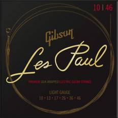 Gibson Strängar Gibson Les Paul Premium Light Electric Guitar Strings, 10-46