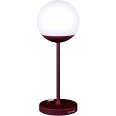 Fermob Lampes de table Fermob Mooon! LED Rechargeable H 41 cm Cerise Noire - Rouge Lampe de table