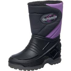 39 Gummistövlar Beck Utomhus Unisex Barn Halvskaft Slip-On Stövlar - Flerfärgad Lila