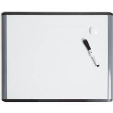 Grey Whiteboards U Brands MOD Magnetic Dry Erase Board 16 x 20 Inches Black and Grey Frame