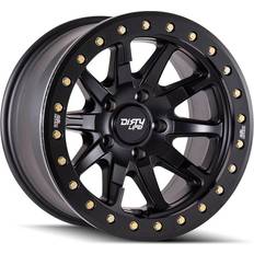 Dirty Life Dirty Life DT-2 9304, 17x9 Wheel with 5x5 Bolt Pattern Matte Black 9304-7973MB12